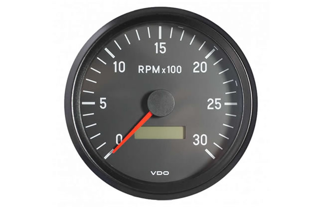 Tachometer 3000 RPM Gauge